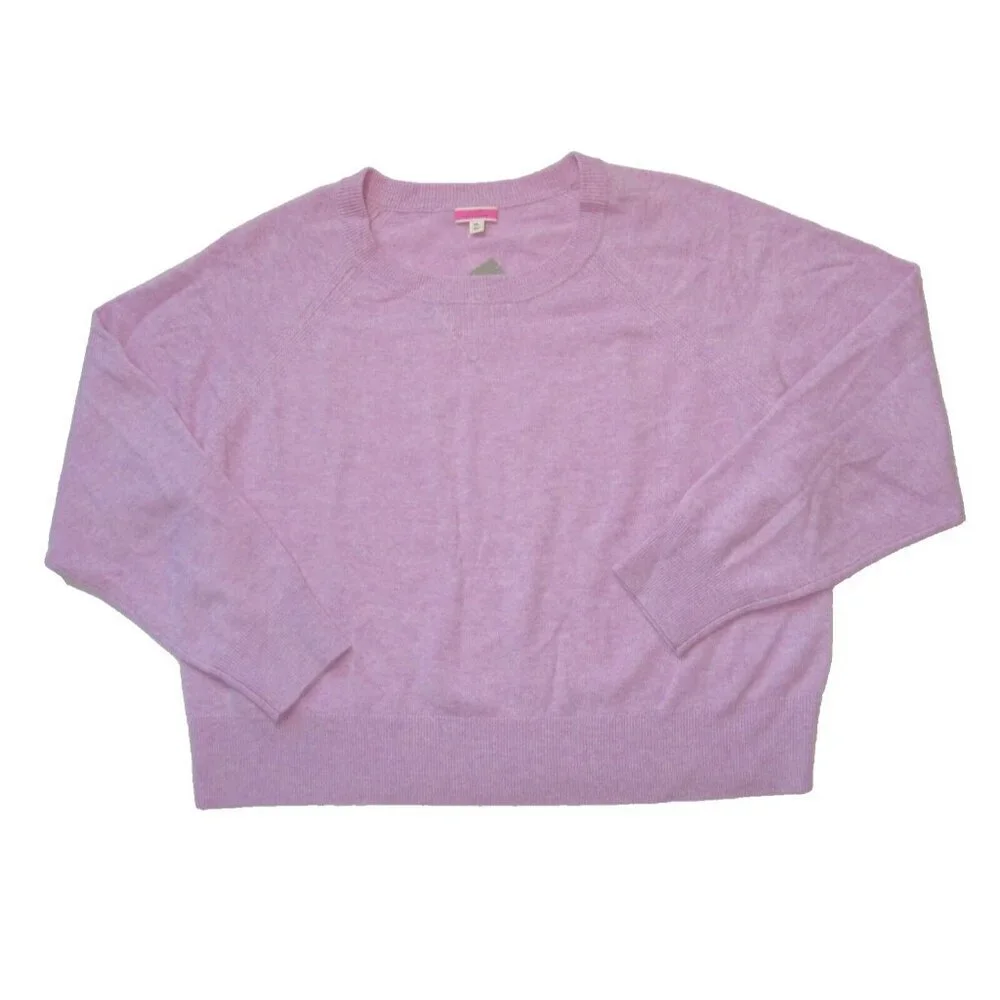 NWT J.Crew Cashmere Relaxed Crewneck Sweatshirt in Heather Lilac Sweater XL